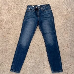 STS blue, sz 28, dark denim, Ellie high rise